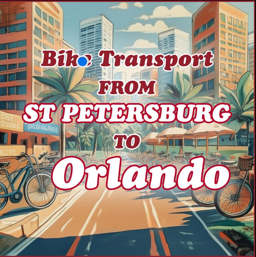 Bike Transportation from Tampa ST Pete BEFORE the Joy Ride