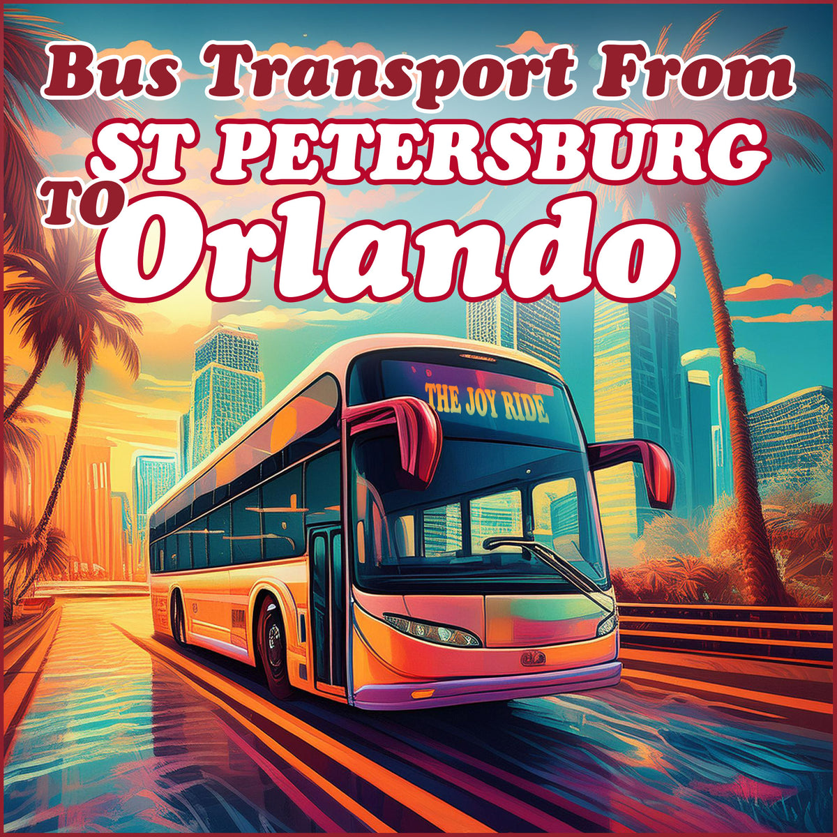 Bus Transportation from St Petersburg to Winter Gardens